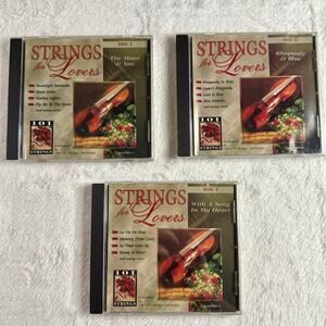 Strings for Lovers – 3 CD Set by The 101 Strings Orchestra (1996 Madacy, Canada)
